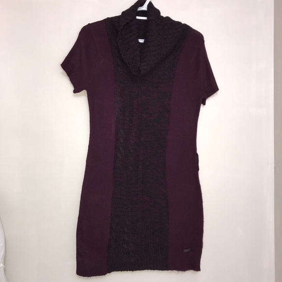 Point Zero Deep Burgundy Wine Turtleneck Dress - Picture 15 of 15